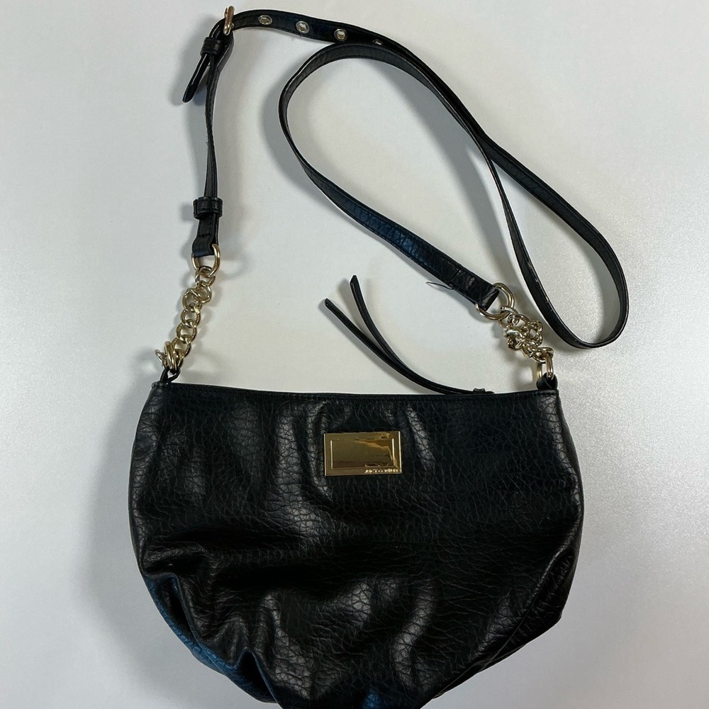 Small Black Leather JUICY COUTURE Crossbody Bag
